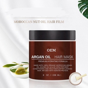 Envoltura <span class=keywords><strong>de</strong></span> terapia <span class=keywords><strong>de</strong></span> tratamiento <span class=keywords><strong>de</strong></span> cabello <span class=keywords><strong>de</strong></span> coco orgánico Mascarilla <span class=keywords><strong>de</strong></span> queratina <span class=keywords><strong>de</strong></span> acondicionamiento profundo con nuez <span class=keywords><strong>de</strong></span> <span class=keywords><strong>Brasil</strong></span> y aceite <span class=keywords><strong>de</strong></span> argán - Product Image 3