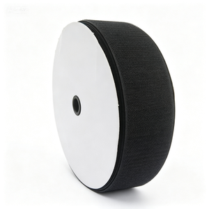 Ruban auto-agrippant en polyester/nylon coloré, écologique et de haute qualité, fourni par l'usine, pour vêtements, avec adhésif puissant - Product Image 4