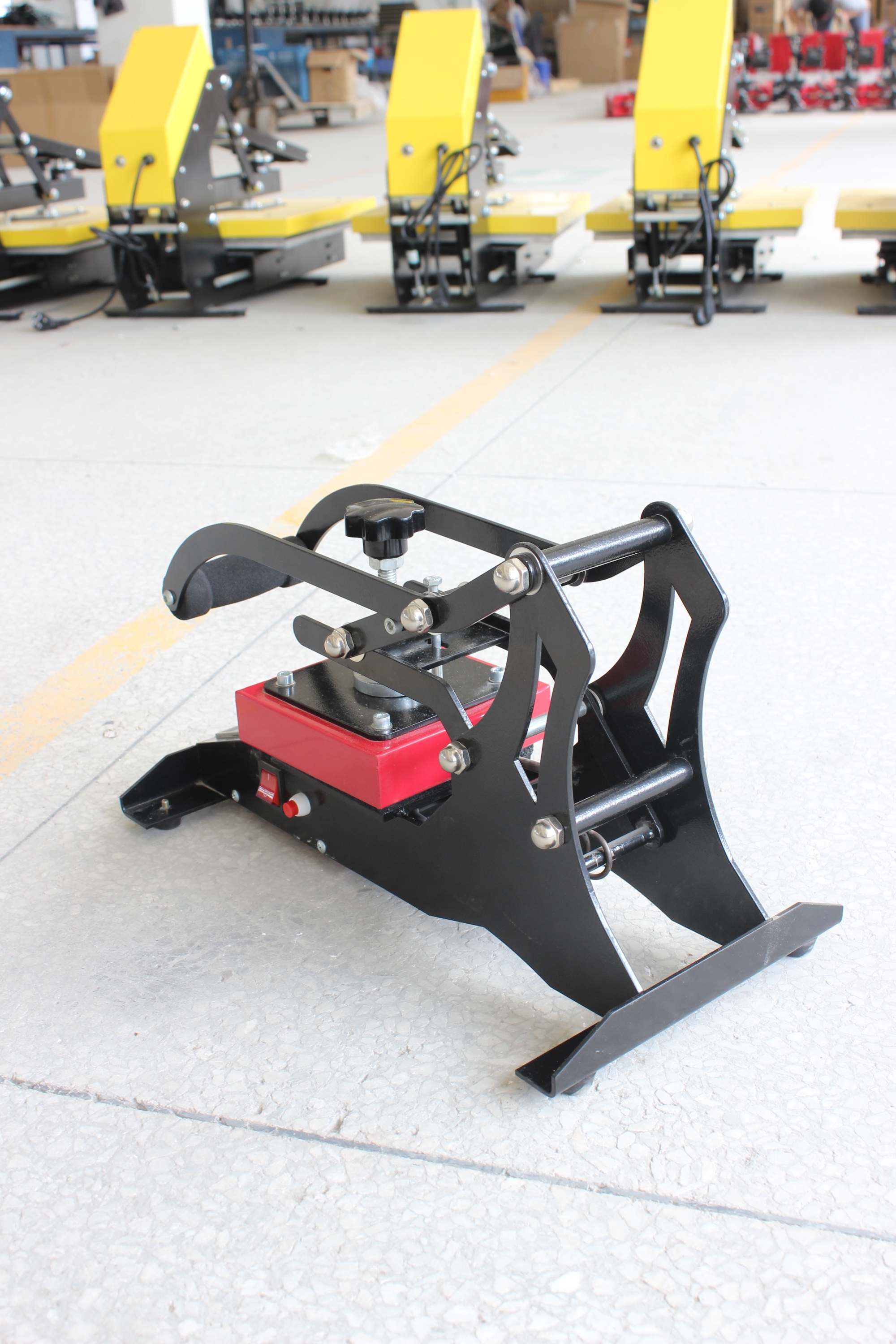 New Mini Hand Operated Sticker Cloth Printing Heat Seal Press Transfer Machine · image 6
