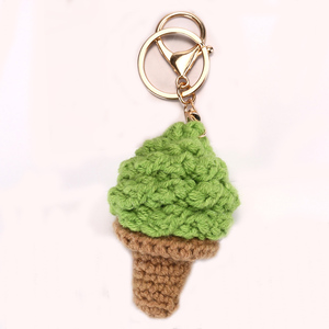 Großhandel Niedlicher Amigurumi Schlüsselanhänger Milchtee-Tasse Weicher PP-Baumwoll-Fell Maßgefertigter Häkel-Charm für Geschenkeläden und Souvenirs - Product Image 6