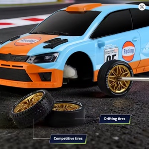 JJRC Q233 Voiture de course RC 4x4 de style allemand pour drift et rallye, télécommande 2.4G, haute vitesse, jouet pour adulte, prêt à l'emploi, intérieur-extérieur, chargeur inclus - Product Image 2