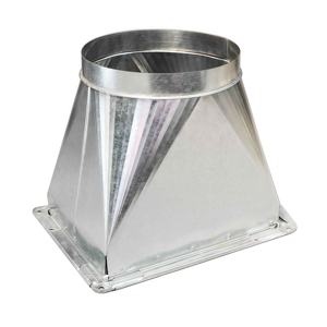 בגדלים מרובים מתכת עגול צינור פחמן פלדה מגולוון פלדה ספירלית אוורור צינור אוויר צינור מערכת hvac - Product Image 3