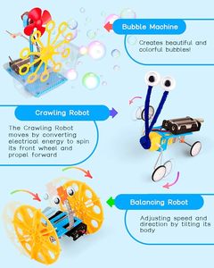 STEM <strong>Kits</strong> for Kids Robot Building <strong>Kit</strong> Science Experiments STEM <strong>Learning</strong> Toys DIY Science <strong>Kit</strong> Stem Educational Toys - Product Image 2