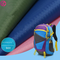 Tissu de sac en polyester de haute qualité, enduit de PU, tissu RIP STOP 420D