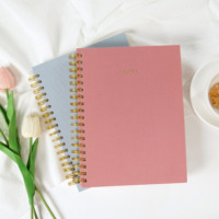 Nouvelles Tendances : Agenda A5 Personnalisé Imprimé, Couverture Rigide, Spirale – Fournitures de Bureau et Scolaires, Carnets de Bien-être, Papeterie