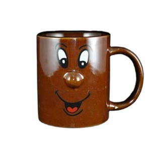 Promotion, prix bas, tasse à café en céramique avec motif visage souriant, prix d'usine, prix d'usine - Product Image 6