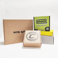 Boîte d'expédition en carton ondulé robuste, carton d'expédition pour le commerce électronique résistant aux chocs, boîte en carton pliable avec logo personnalisé pour l'envoi postal