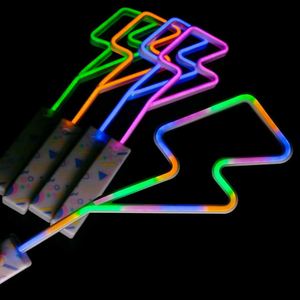 Large Fairy Multicolor Glow Wand Adjustable LED Heart-Shaped Wand Star Wand Neon Light Girls' Party Toy Children's Glow <b>Stick</b> - Product Image 4