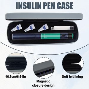 Estuche portátil vacío y reutilizable de PU para cartuchos de inyección V1/V2/V3 de 3 ml, compatible con logotipo OEM/ODM, para uso doméstico - Product Image 2