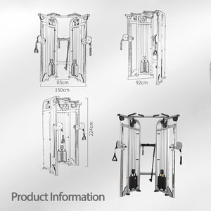 Factory <strong>Direct</strong> Sales Gym Fitness Equipment <strong>Functional</strong> Trainer Cable Crossover Machine - Product Image 3