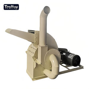 Broyeur de bois industriel pour branches d'arbres, tiges de <span class=keywords><strong>bambou</strong></span>, avec une capacité de 0,4 à 2 T/H et une taille de sortie de 1 à 5 mm - Product Image 4