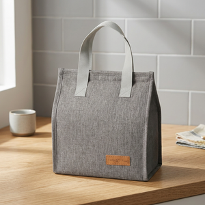 Sac isotherme pour livraison de repas, réutilisable, en non-tissé, avec feuille d'aluminium, écologique, léger, décontracté, pour le camping, OEM, ODM, logo personnalisé - Product Image 5