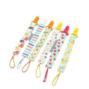 Conjunto de 12 Prendedores de Chupeta com Alça de Poliéster, Suporte de Chupeta para Bebês, Prendedores com Vários Designs para Meninos e Meninas, Corrente para Chupeta - Product Image 4
