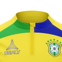 Chándal de fútbol ligero con media cremallera frontal Fitness Athletic Warm up Chándal de ropa deportiva para hombre ajustado