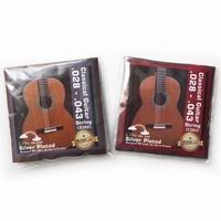 Cordes de guitare à cordes classiques claires de cordes de guitare emballées Larc De Ciel