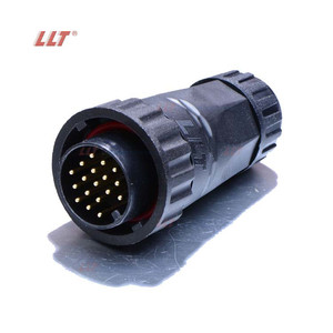 IP68 Không Thấm Nước Nam Nữ Ổ Cắm 18 <span class=keywords><strong>Pin</strong></span> M22 Đa Lõi Kết Nối Tín Hiệu Điện - Product Image 3