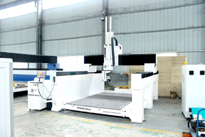 Precio barato, máquina enrutadora CNC de 5 ejes, modelo de madera 1530, trabajo automático para gabinete de muebles - Product Image 2