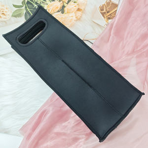 Custom Logo Design Wine Tote <b>Bag</b> for Two <b>Bottle</b> Insulated Wine <b>Bottle</b> Carrier for Trendy Quilted Wine <b>Bag</b> Supplier Polyester - Product Image 4