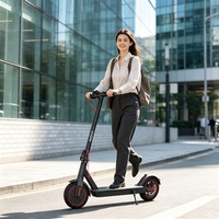 Trottinette électrique pour adultes 650W, pliable, vitesse maximale de 25 km/h, batterie 36V, kit d'éclairage complet avec réflecteurs pour la conduite nocturne