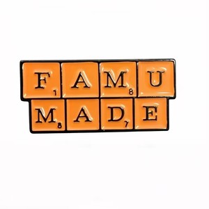 Insignias de Esmalte Personalizadas de la Universidad <span class=keywords><strong>HBCU</strong></span> Florida A&M, Insignias de Esmalte de los Rattlers de FAMU, Insignias de Esmalte de la Universidad FAMU para Antiguos Alumnos - Product Image 5
