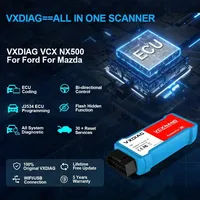 Mejor VXDIAG VCX NANO para Ford/Mazda 2 en 1 IDSV129 J2534 ECU programación codificación OBD2 escáner programador herramientas de diagnóstico