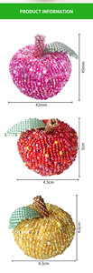 Kit de broderie en perles plastiques DIY - Perles en forme de pomme 3D, broderie en perles, soulagement du stress, fabrication artisanale, vidéo en <span class=keywords><strong>anglais</strong></span> pour débutants, pour filles - Product Image 6