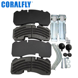 Xe tải phanh Pad wva 29165 0509290100 0980107240 0980108150 0980106430 0509290050 0980106430 cho bpw - Product Image 1