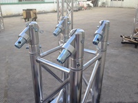 Sistema de torre de armazón Sistema de torre de elevación de aluminio para soporte de tierra de eventos Armazón de aluminio