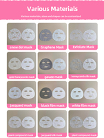 Feuille de masque pour le ventre en gros masque exfloliate sec