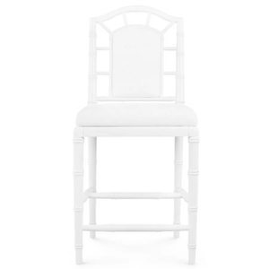 Taburete de barra Delia de madera/linen/tapizado, taburete de barra alto y duradero para el hogar, bar y comedor - Product Image 2