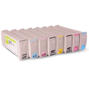 ตลับหมึกลาเท็กซ์ Supercolor New Wholesales รุ่น 91 ตลับหมึกที่ใช้ร่วมกันได้สำหรับเครื่องพิมพ์ HP Latex Z6100 8 สี - Product Image 1