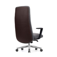 Chaise de bureau pivotante ergonomique moderne et simple pour ordinateur, avec base à cinq étoiles en acier inoxydable, inclinable et réglable en hauteur, idéale pour les réunions et le bureau.
