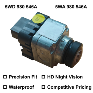 Caméra de recul pour stationnement en marche arrière 5WD 5WA 980 546A pour Golf 8 ID.3 ID.4 ID.6 A3 Q4 <span class=keywords><strong>E</strong></span>-<span class=keywords><strong>tron</strong></span> Octavia 1080P <span class=keywords><strong>Vision</strong></span> nocturne - Product Image 1