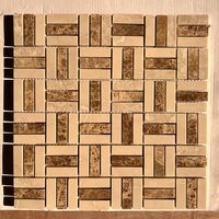 Mosaïque de marbre chinoise de haute qualité en gros pour la décoration murale des salles de bain et cuisines – Projet de carrelage en marbre