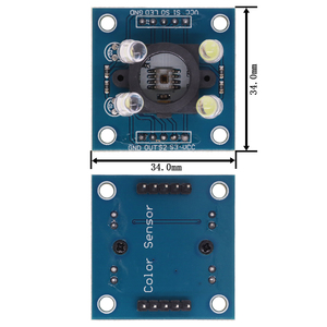 Yeni GY-31 TCS3200 TCS230 dedektör modülü MCU <span class=keywords><strong>Arduino</strong></span> DIY modülü DC <span class=keywords><strong>3</strong></span>-5V giriş için renk tanıma sensörü aksesuarları - Product Image 4