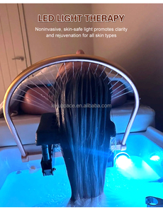 Chaise de <span class=keywords><strong>spa</strong></span> capillaire professionnelle japonaise 2026 avec station de lavage des cheveux, vapeur, hydrothérapie <span class=keywords><strong>SPA</strong></span> et lit de massage thaïlandais pour usage esthétique - Product Image 4