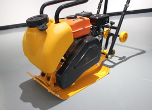 Compacteur de sol à essence jaune avec moteur Lifan et plaque vibrante pour le compactage du sol - Product Image 3