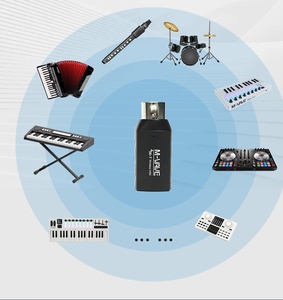 Câble MIDI sans fil 5 broches pour clavier électronique, batterie, saxophone, arrangeur, adaptateur MIDI sans fil - Product Image 5