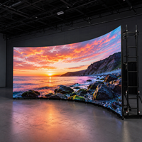 Pantalla LED Flexible de Alquiler Jode, Pantalla LED Curva a Todo Color, Panel Portátil de Instalación Rápida para Escenarios, Eventos y Exposiciones