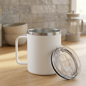 USA stock Stainless Steel Tumbler 12oz Vacuum Insulated Double Wall With Lid Minimalist Design Outdoor Camping Use - Product Image 2