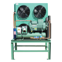 Disesuaikan 12vdc kompresor Mini ledakan Freezer berjalan di pendingin kondensor Unit dan Evaporator