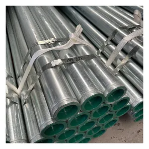 Pipa baja galvanis celup panas ASTM A106 6 Meter pipa baja galvanis A53 tabung baja galvanis