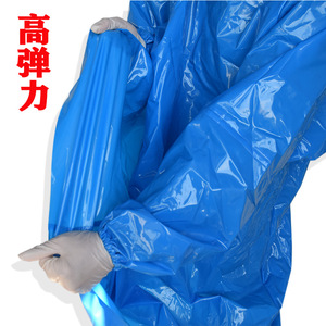 Vêtement réversible en matériau PU Zixi, résistant à l'huile, aux acides et aux alcalis, protecteur contre les produits alimentaires et chimiques, anti-poussière. - Product Image 1