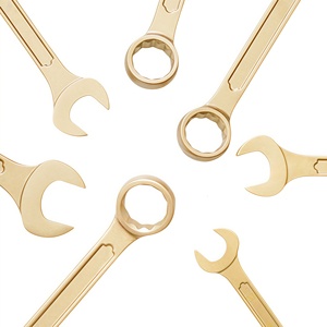 Chứng nhận chất lượng không phát ra tia lửa berili hợp kim DIN 894 duy nhất mở <span class=keywords><strong>End</strong></span> <span class=keywords><strong>Wrench</strong></span> để sử dụng trong dễ cháy và nổ những nơi - Product Image 5