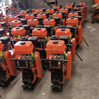 Mini Cultivadora de 170cc con Motor de Gasolina, para Granja/Jardín, con Arado y Azada, con Implementos Agrícolas Multifuncionales