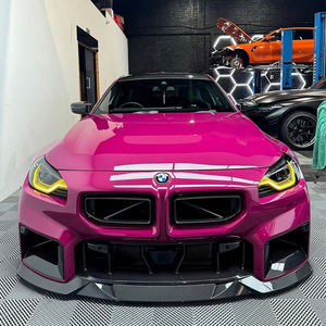 Alerón de parachoques delantero de estilo R44 de fibra de carbono seco de alta calidad para <span class=keywords><strong>BMW</strong></span> <span class=keywords><strong>M2</strong></span> G87 <span class=keywords><strong>2023</strong></span> 2024 2025 - Product Image 2