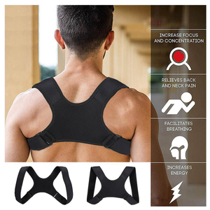 Vai hỗ trợ trở lại tư thế <span class=keywords><strong>Corrector</strong></span> Brace tư thế khắc phục thiết bị với tuyệt vời trở lại hỗ trợ các tính năng - Product Image 3