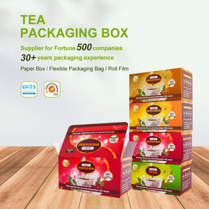 Boîte à thé OEM personnalisable en carton brillant avec impression à l'encre, emballage pour café, boîtes en papier pour produits minceur et nouveaux produits - Product Image 3