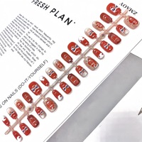 Nouvelles pointes d'ongles électroplaquées en ABS, ongles portables, outils de manucure de haute qualité, motifs de dessins animés, multiples motifs