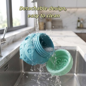 Jouet Distributeur de Nourriture Multifonctionnel en Silicone, Résistant aux Morsures et Durable, pour Chiens et Chats, pour Friandises et Alimentation Lente – Vente Chaude - Product Image 3